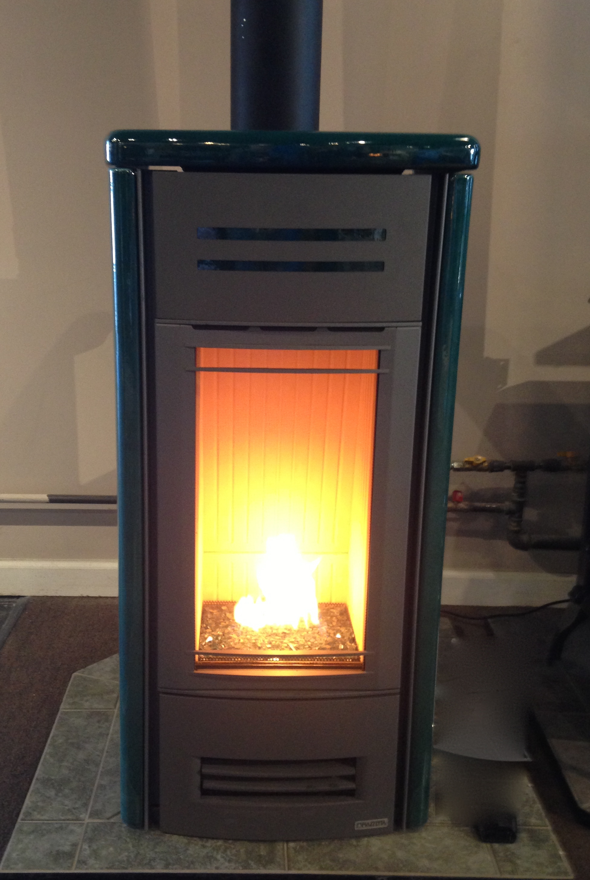 Fireplace installation